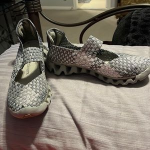 Silver Bernie Mev shoes